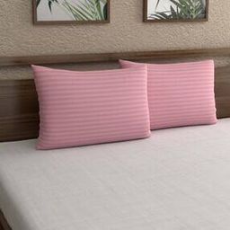 Pack of 2 Pillow Cover with Striped Detail-12