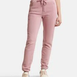 jockey U110 Super Combed Cotton Rich Fleece Fabric Relaxed Fit Trackpants with Zipper Pockets-picture-49