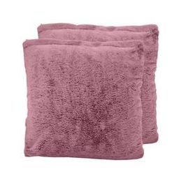 Set of 2 Square-Shape Cushion Covers with Zip Closure-0