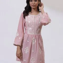 lakshita Women Embroidered A-Line Tunic -picture-16