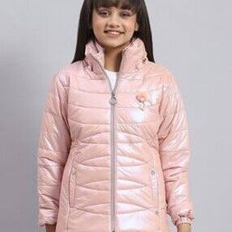 Girls Quilted Zip-Front Jacket-16