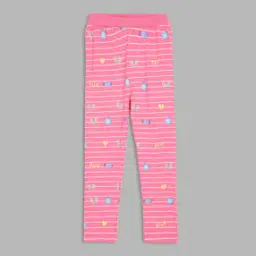elle kids Striped Basic Leggings-picture-16