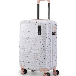 Men Printed Trolley Bag with Number Lock-4