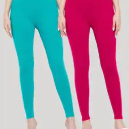 Pack of 2 Ankle Length Leggings-image-25