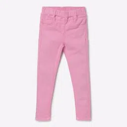 tales & stories Girls Mid-Rise Jeggings with Elasticated Wasitband-picture-46