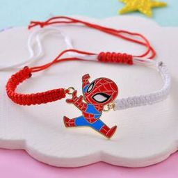Men Spiderman Tie-Up Rakhi-image-20