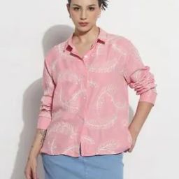 Women Embroidered Regular Fit Shirt-image-55