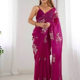 Women Satrani Silk Blend Saree-picture-27