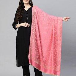 Women Ethnic WearFloral Stole-image-89