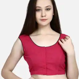 Round Neck Sleeveless Blouse-image-60