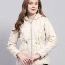 Women Solid Jacket-image-3