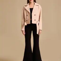 Women Solid Jacket-image-2