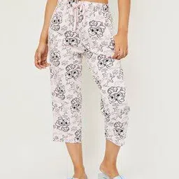 Cotton Printed Straight Fit Capris-image-58