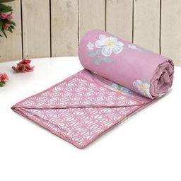 Floral Printed Microfiber Double Dohar-image-57