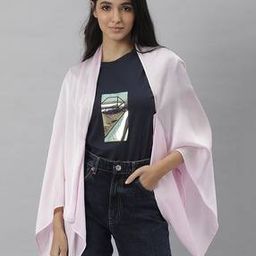 Open-Front Cotton Shrug-image-0