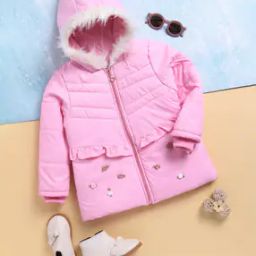 Girls Graphic Hooded Jacket-30