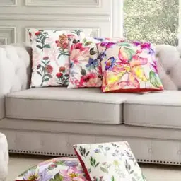 Set of 5 Floral Cushion Covers-23