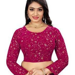 Women Emroidered Slip-On Blouse-image-63