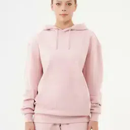 datalact Women Oversized Fit Hoodie with Kangaroo Pocket-picture-7