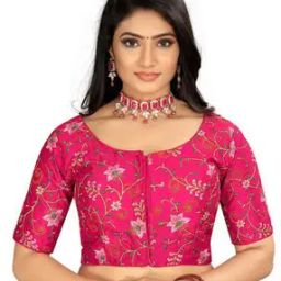 Women Embroidered Front-Open Blouse-image-41