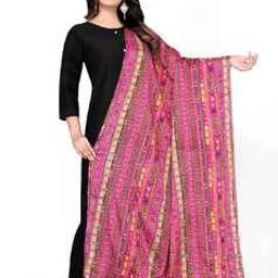 Women Stripes Dupatta-picture-29