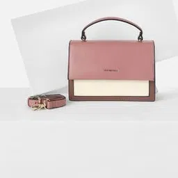van heusen Women Colourblock Sling Bag with Detachable Strap-picture-0