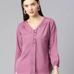 Women Relaxed Fit Top with Full Sleeves-image-44