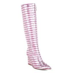 Women Boots with Faux Leather Upper-picture-12