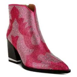 Women Boots with Faux Leather Upper-image-32