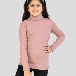 Girls Ribbed High-Neck Cardigan-picture-33