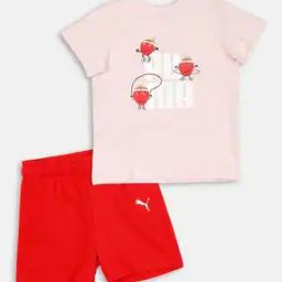 Fruitmates Brand Print T-Shirt & Shorts Set-32