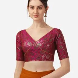 Women Back Open Blouse-image-37