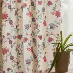 Pack of 2 Floral Door Curtains-22