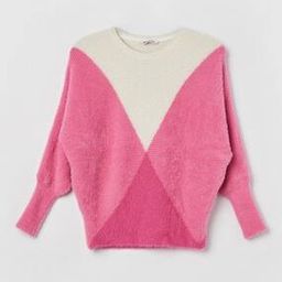 Women Abstract Pattern Sweater Dress-image-28