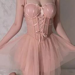 Women Polyester Nightgown-image-4