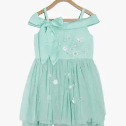 Floral Embroidered Fit & Flare Dress-image-27