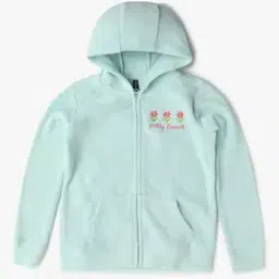 Girls Zip-Front Hooded Jacket-image-6