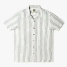 Boys Striped Relaxed Fit Shirt-18