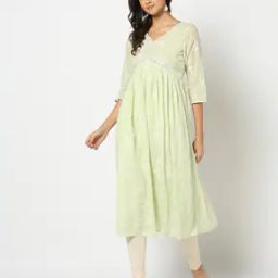 Women Embroidered Flared Kurta-picture-44