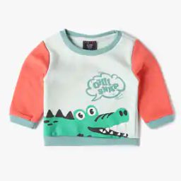Boys Colourblock Regular Fit Sweatshirt-image-71