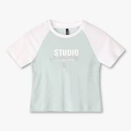 rio girls Girls Typographic Print Relaxed Fit Crew-Neck T-Shirt-picture-7