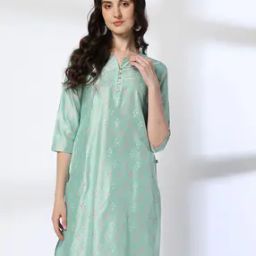 Women Printed Straight Kurta-image-87