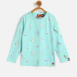 Snoopy Print Round-Neck T-shirt-picture-6