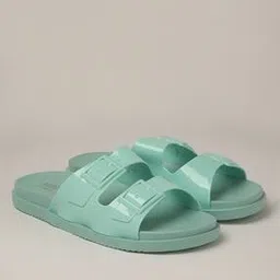 Flat Sandals with Buckle Closure-image-82