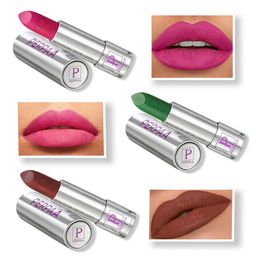 PERPAA Set of 3 Push Button Waterproof & Creamy Matte Lipstick - 3.5 g each image 4