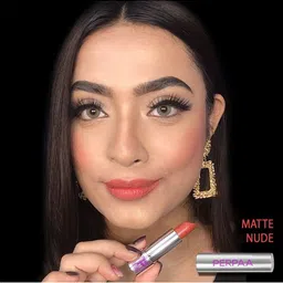 PERPAA Set of 3 Push Button Waterproof & Creamy Matte Lipstick - 3.5 g each image 4