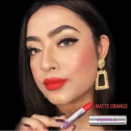 PERPAA Set of 3 Push Button Waterproof & Creamy Matte Lipstick - 3.5 g each image 2