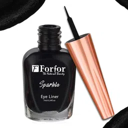 FORFOR Set of 2 Sparkle Water-Proof Sensational Liquid Glitter Eyeliners - 7 ml each image 2