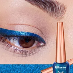 FORFOR Set of 2 Sparkle Water-Proof Sensational Liquid Glitter Eyeliners - 7 ml each image 3