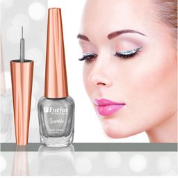 FORFOR Set of 2 Sparkle Water-Proof Liquid Glitter Eyeliners 7ml Each - Shades 05 & 06 image 5